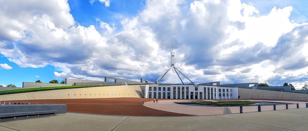 Parliament House in Canberra, Australian Capital Territory